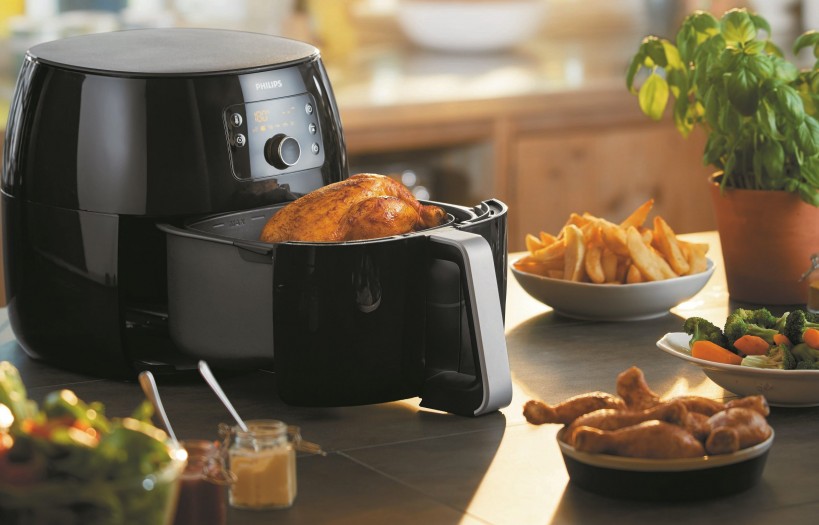 Cuisiner presque sans huile avec l'Airfryer de Philips