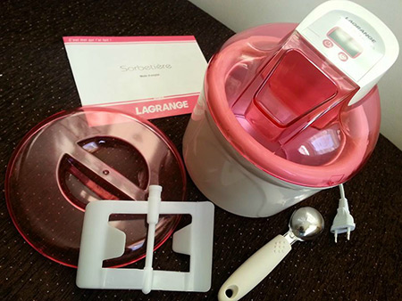 utilisation sorbetiere lagrange